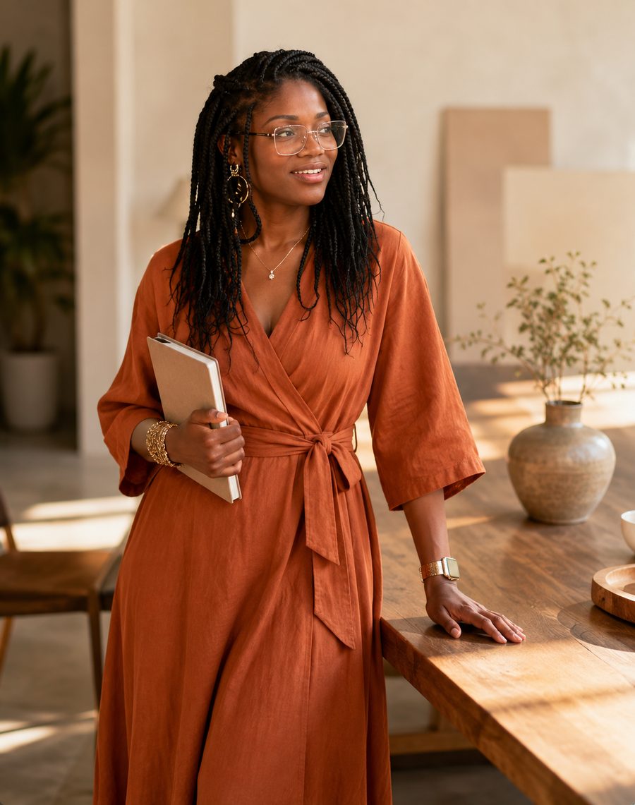 Hermine Mbollo, lectrice de sillages